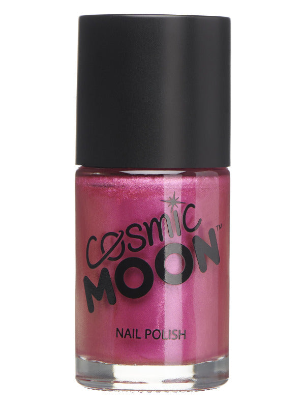 Cosmic Moon Metallic Nail Polish Pink