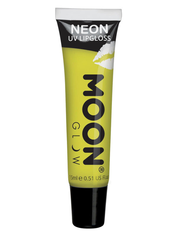 Adult Moon Glow Intense Neon UV Fruity Lipgloss Yellow (2)