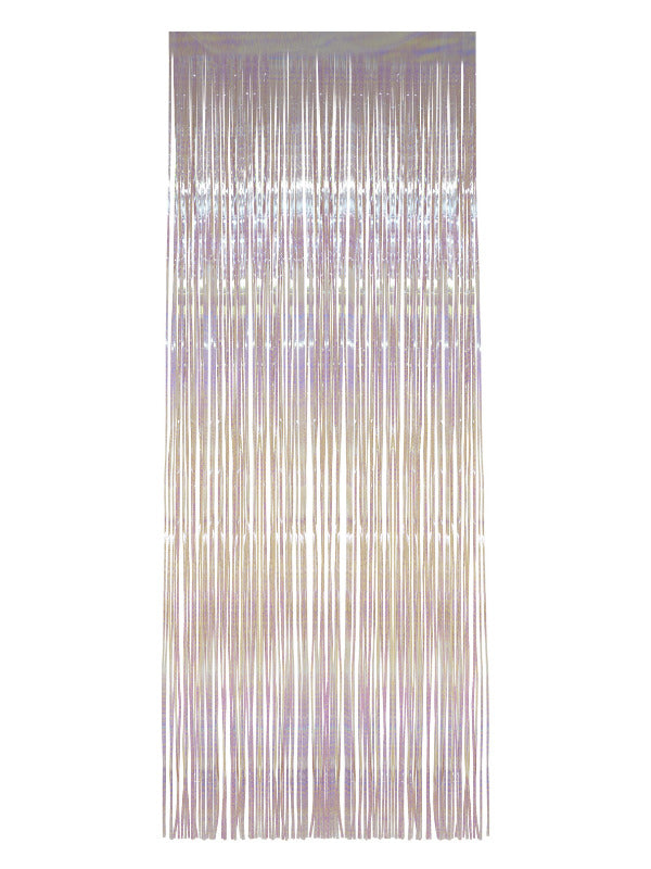 Shimmer Curtain White