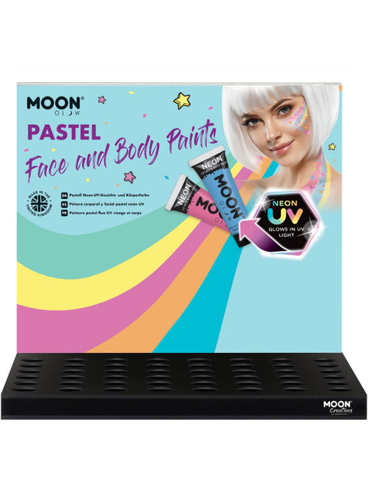 Adult Moon Glow Pastel Neon UV Face Paint (3)