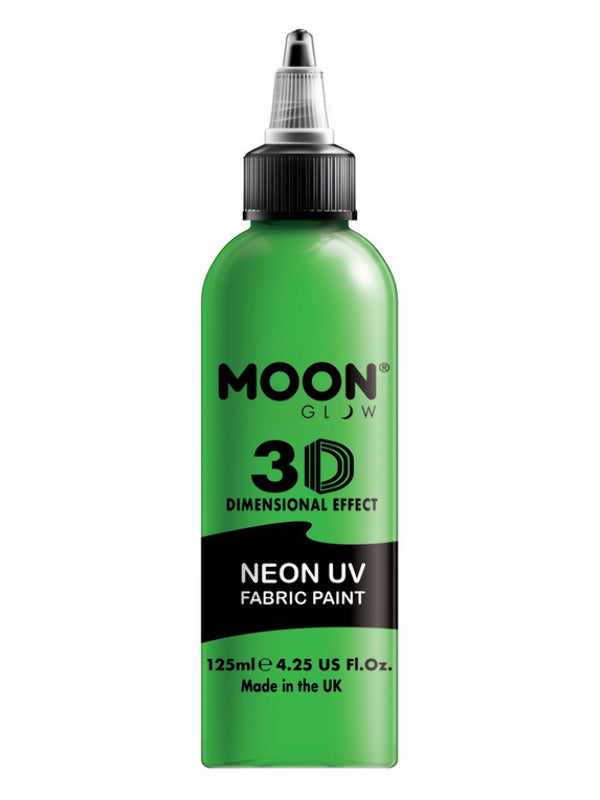 Adult Moon Glow  Neon UV Intense Fabric Paint Green (2)