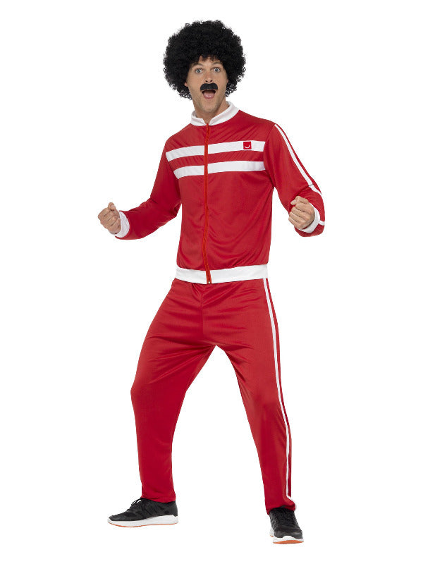 Scouser Tracksuit Red  White