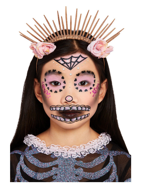 Kids Smiffys MakeUp FX Pastel DOTD Kit Aqua