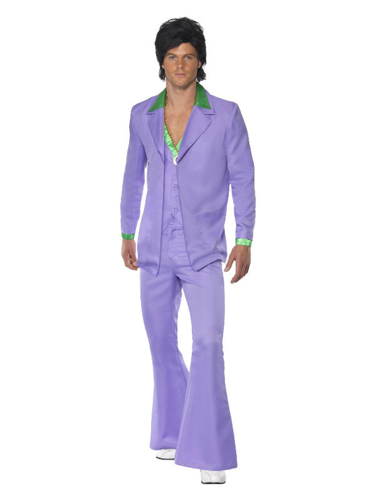 Lavender 70s Suit Costume Purple