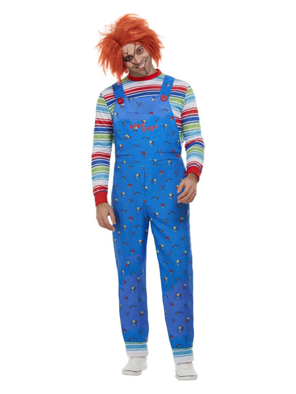 Adult Chucky Costume Blue (2)