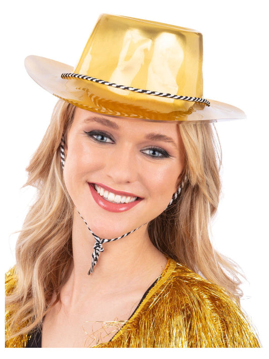 Gold Metallic Cowboy Hat