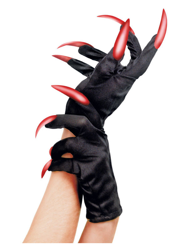 Halloween Gloves Black