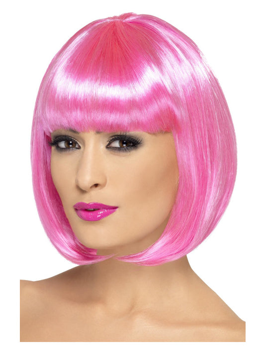 Partyrama Wig 12 inch Pink