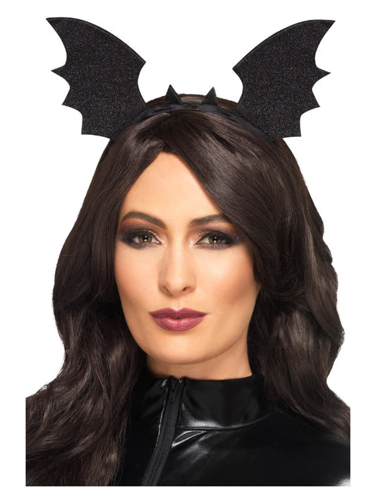 Bat Wings Headband Black