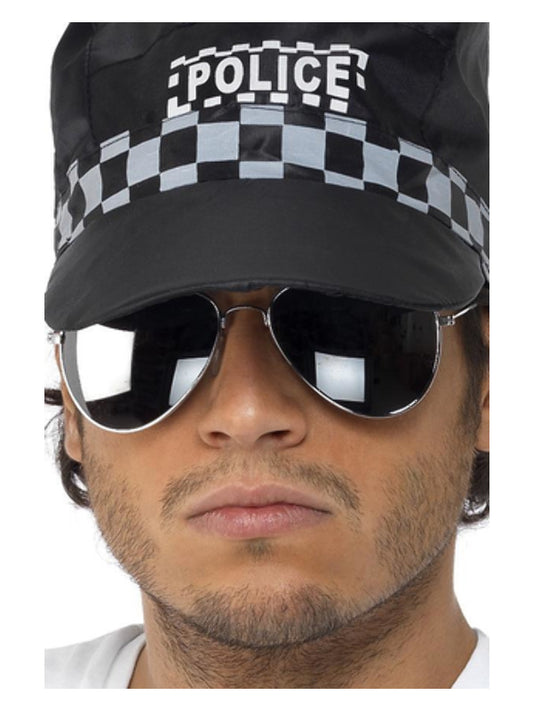 Aviator Specs Silver Mirror Silver  Black