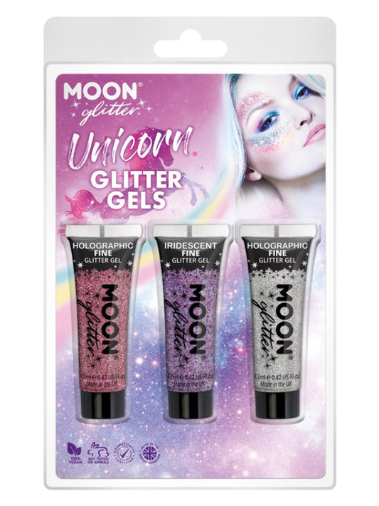 Adult Moon Glitter Themed Clamshells Pink (3)