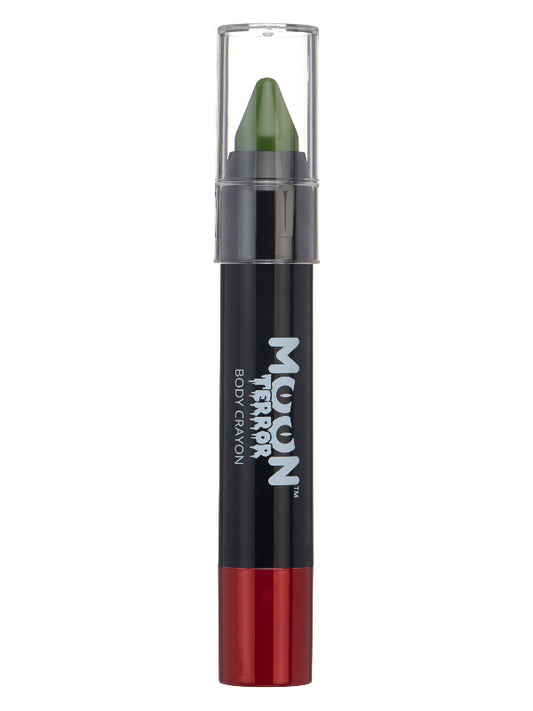 Adult Moon Terror Halloween Body Crayons Green