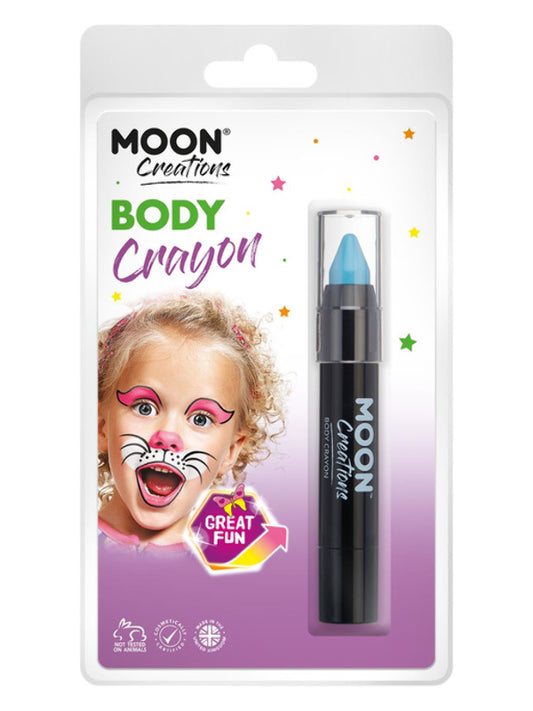 Adult Moon Creations Body Crayons Light Blue (2)