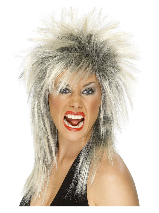 Rock Diva Wig Two Tone