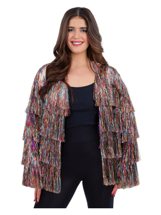 Fever Tinsel Festival Jacket Rainbow Dreams