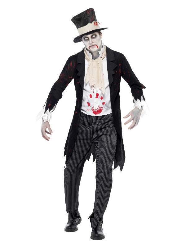 Till Death Do Us Part Zombie Groom Costume Black