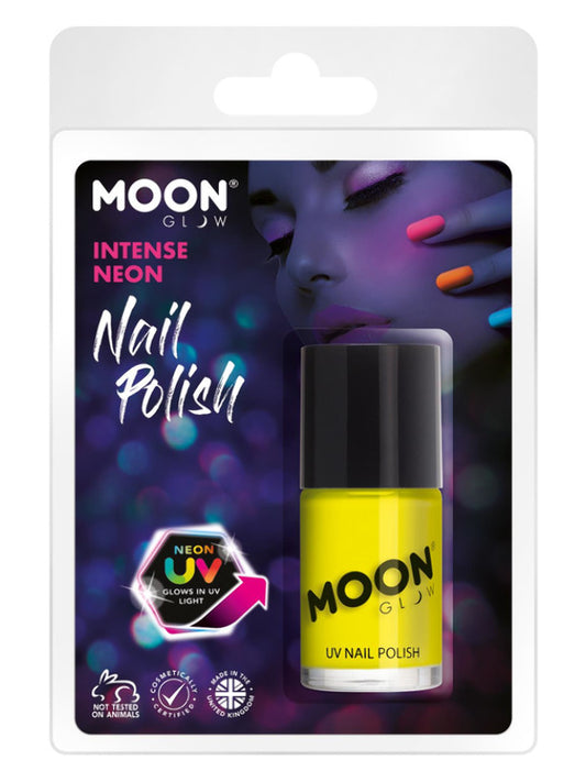 Moon Glow Intense Neon UV Nail Polish Intense Yel