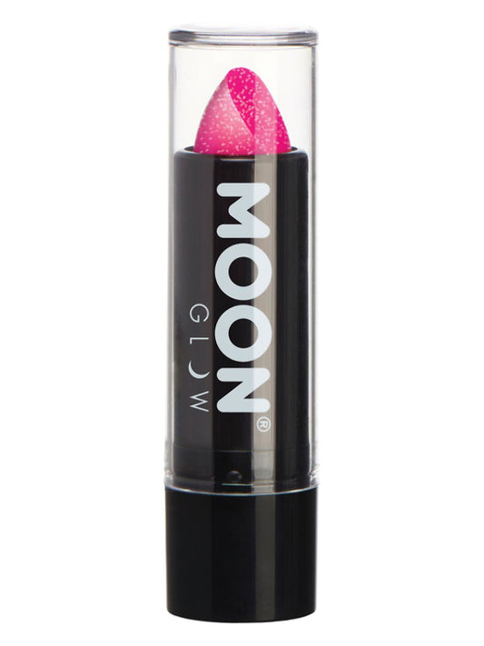 Adult Moon Glow  Neon UV Glitter Lipstick Magenta (2)