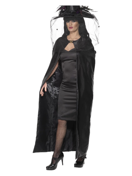 Deluxe Witch Cape Black