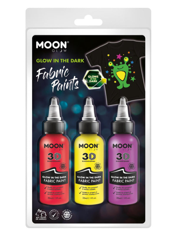 Adult Moon Glow  Glow in the Dark Fabric Paint (4)