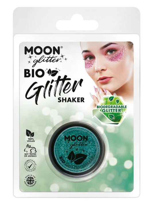 Adult Moon Glitter Bio Glitter Shakers Turquoise (2)