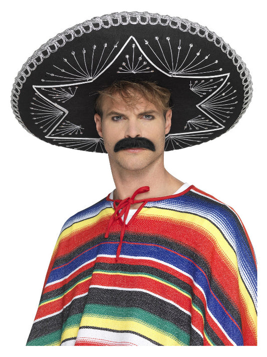 Deluxe Authentic Sombrero Black