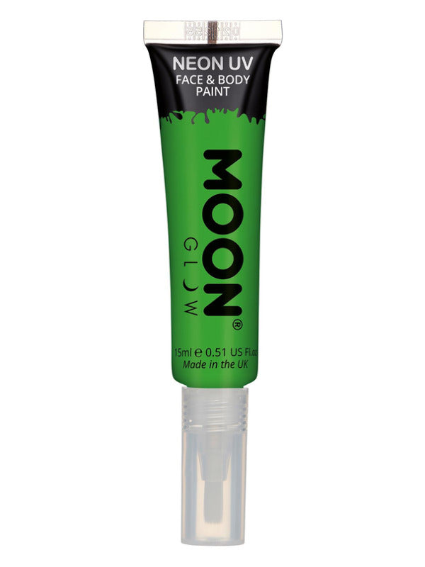 Moon Glow Intense Neon UV Face Paint Green