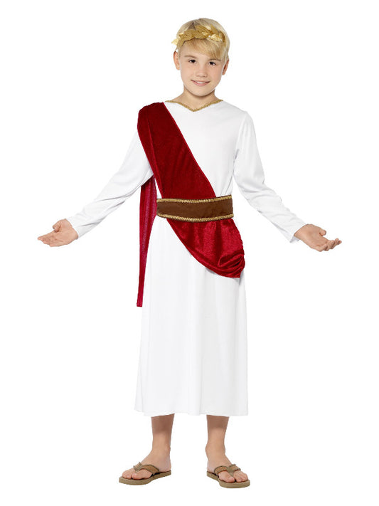 Kids Roman Costume White