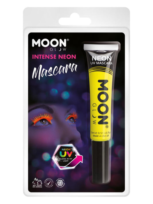 Adult Moon Glow Intense Neon UV Mascara Intense Yellow