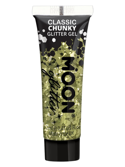 Moon Glitter Classic Chunky Glitter Gel Gold