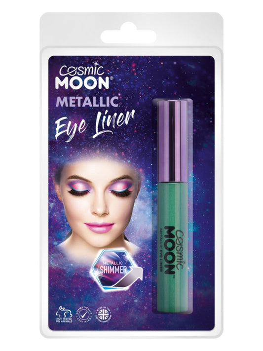 Adult Cosmic Moon Metallic Eye Liner Green (2)