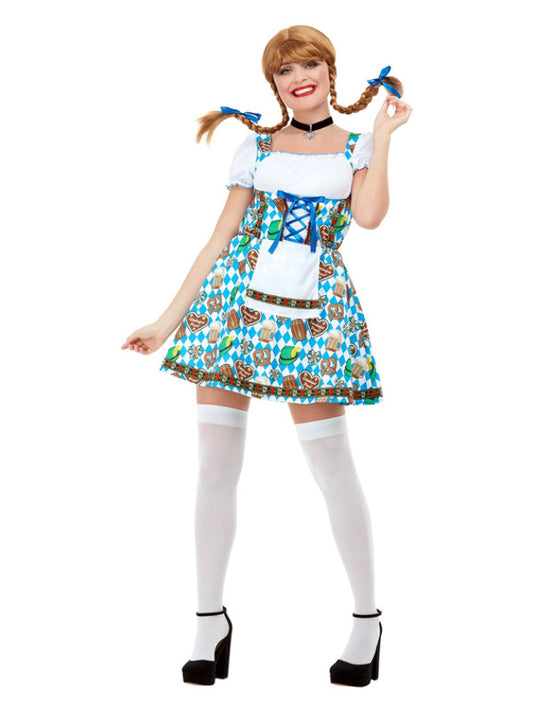 Beer Maiden Costume Blue