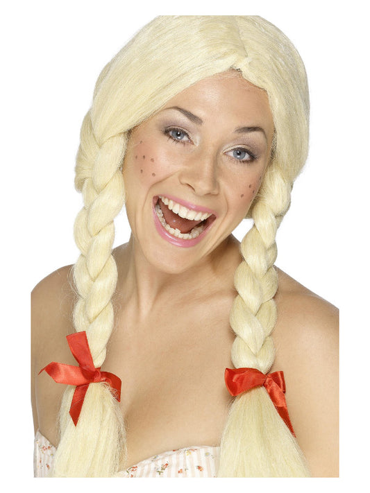 Schoolgirl  Dutch Wig Blonde