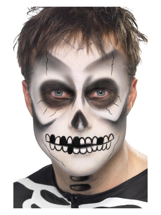 Unspecified Smiffys MakeUp FX Skeleton Kit Black  White