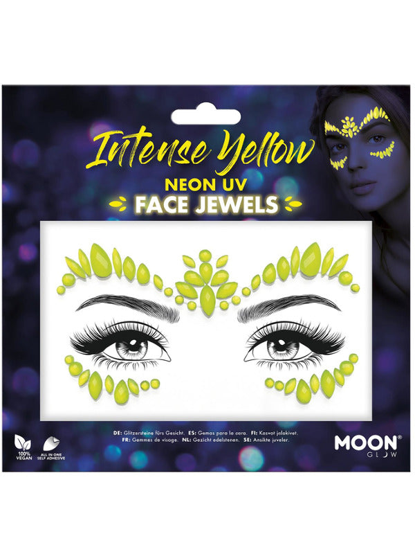 Moon Glow Face Jewels Intense Yellow