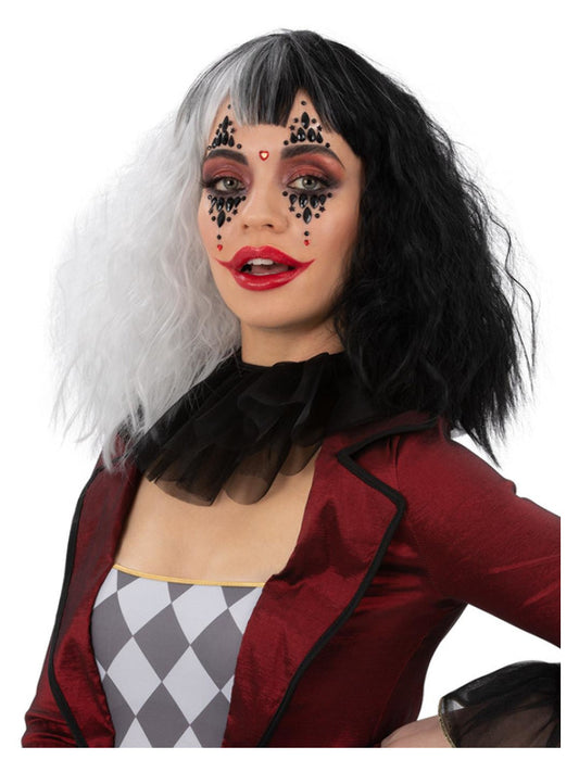 Smiffys MakeUp FX Clown Face Jewels