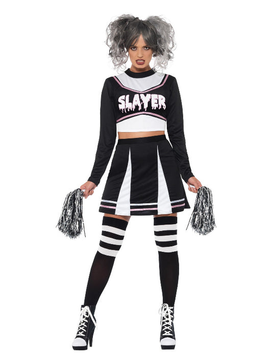 Fever Gothic Cheerleader Costume Black