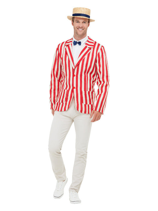 20s Barber Shop Costume Red  Cream