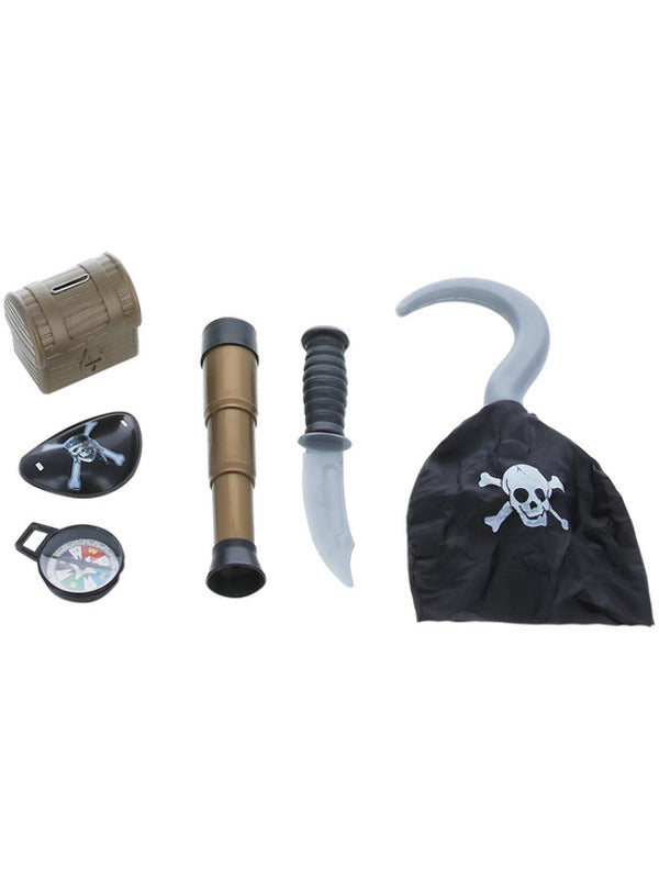Pirate Set with Compass Brown