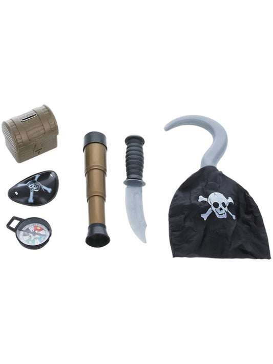 Pirate Set with Compass Brown