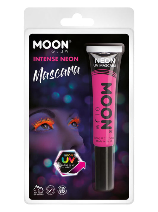 Adult Moon Glow Intense Neon UV Mascara Intense Pink