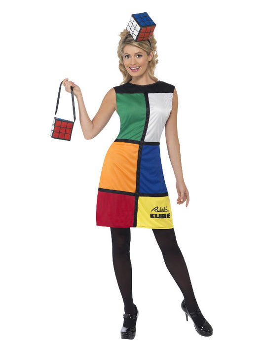 Rubiks Cube Costume MultiColoured
