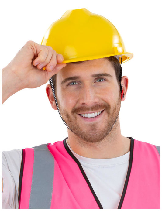 Yellow Builders Helmet Adjustable