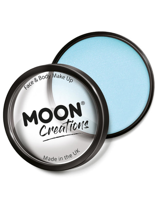 Moon Creations Pro Face Paint Cake Pot Light Blue