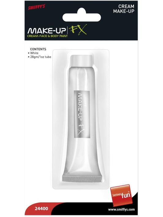 Unspecified Smiffys MakeUp FX Aqua Cream MakeUp White