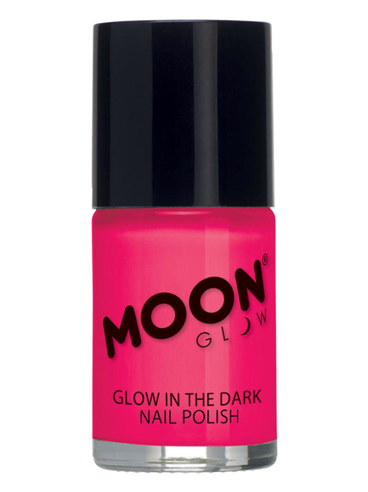 Adult Moon Glow  Glow in the Dark Nail Polish Pink