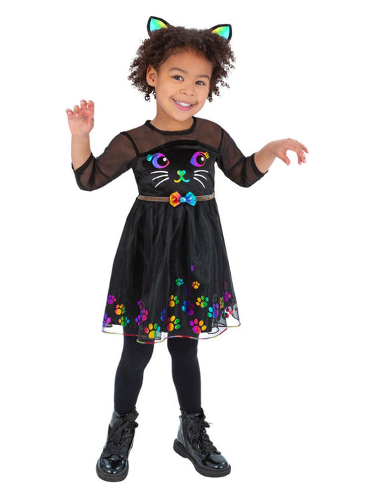 Kids Rainbow Cat Costume Toddler