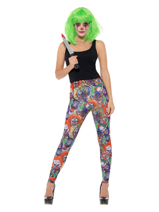 Creepy Clown Leggings MultiColoured