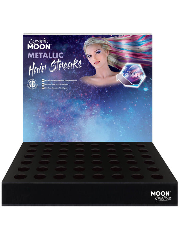 Adult Cosmic Moon Metallic Hair Streaks