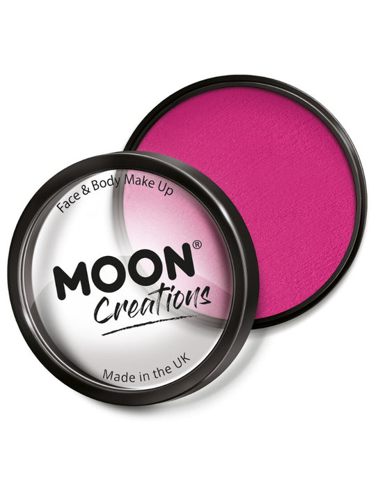 Moon Creations Pro Face Paint Cake Pot Magenta